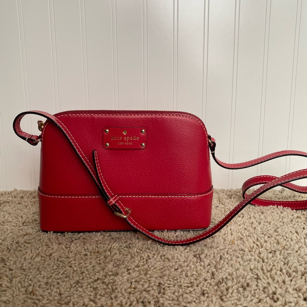 Red Kate Spade Crossbody